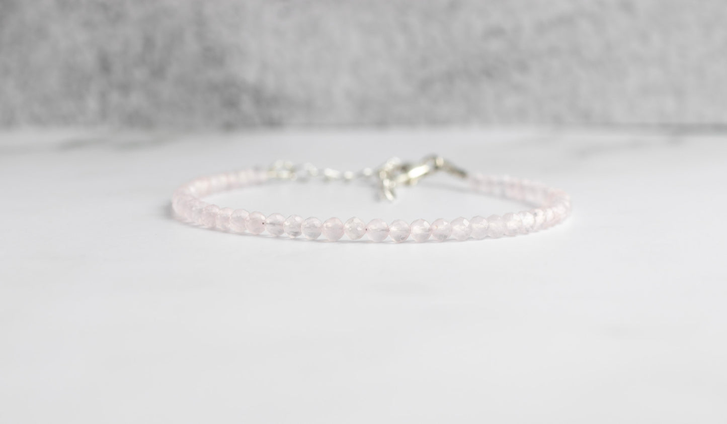 Rose Quartz Gemstone Bracelet