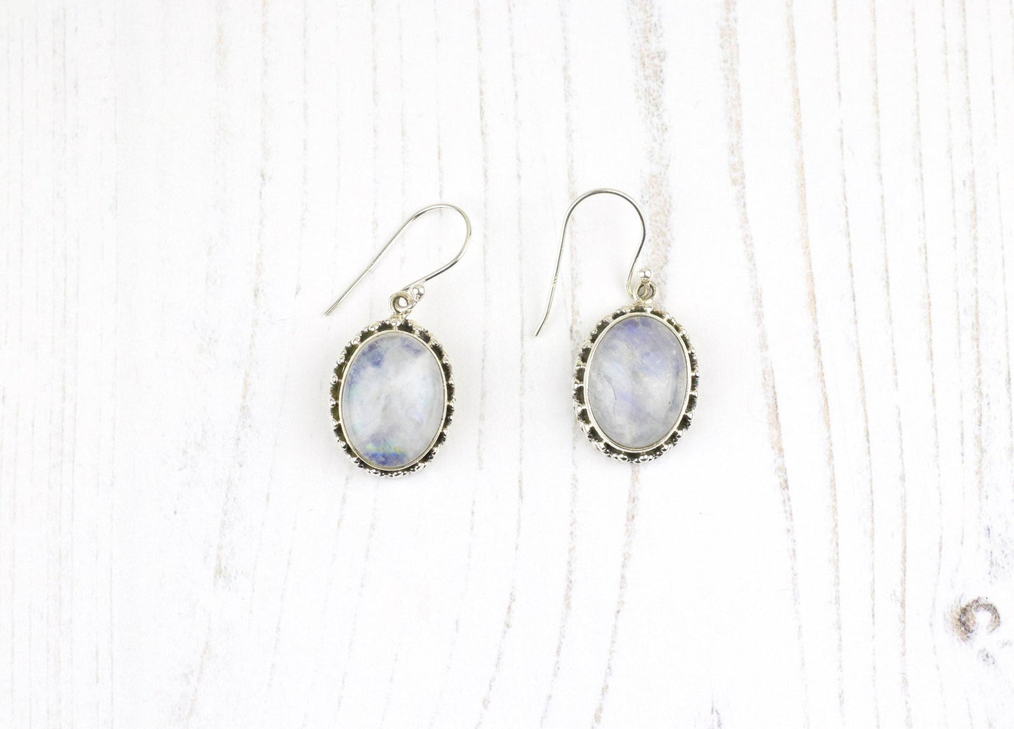 Moonstone Sterling Silver Earring