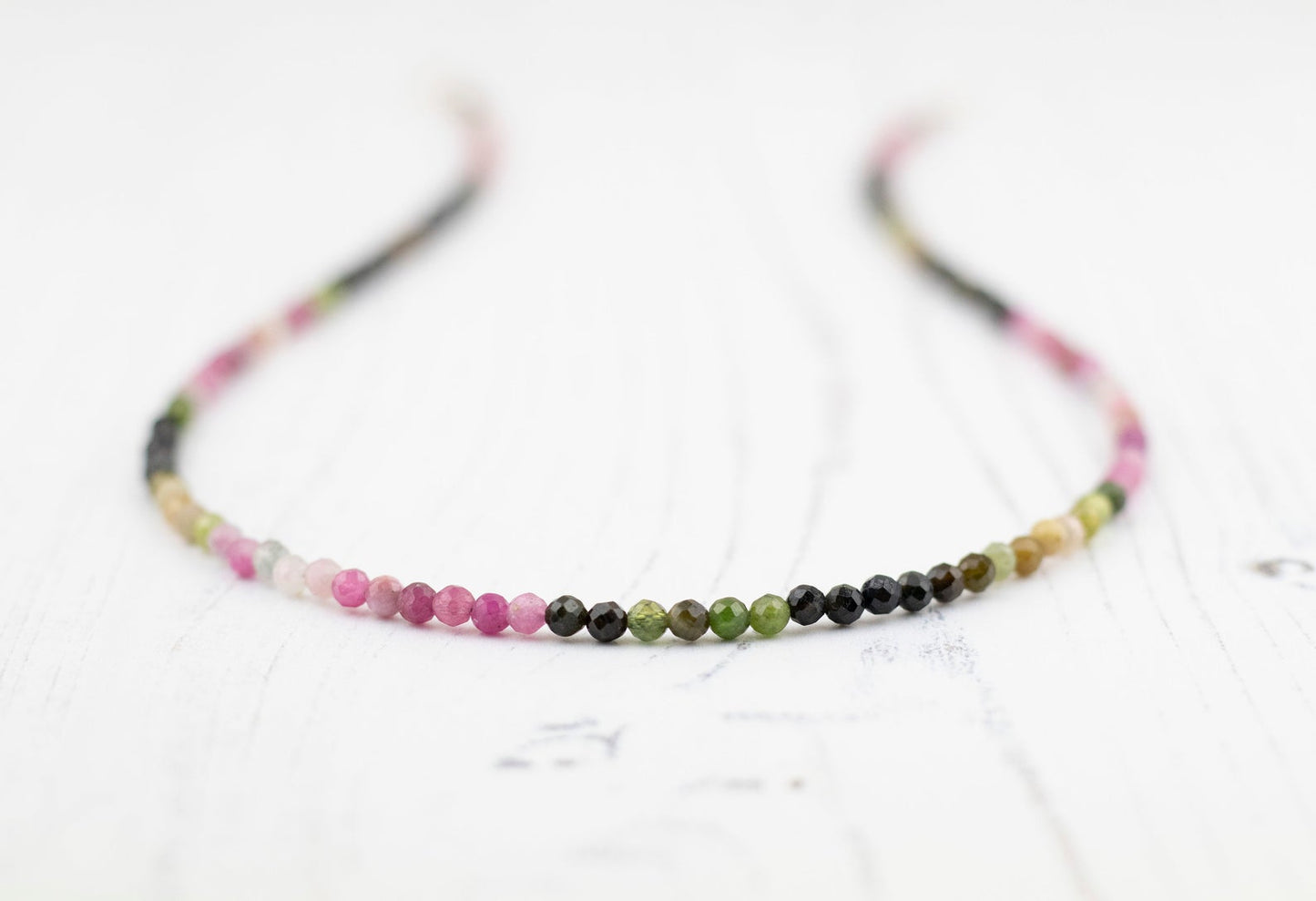 Tourmaline Beaded Necklace