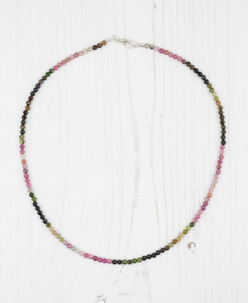 Tourmaline Beaded Necklace