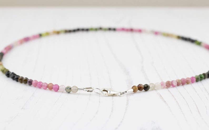 Tourmaline Beaded Necklace