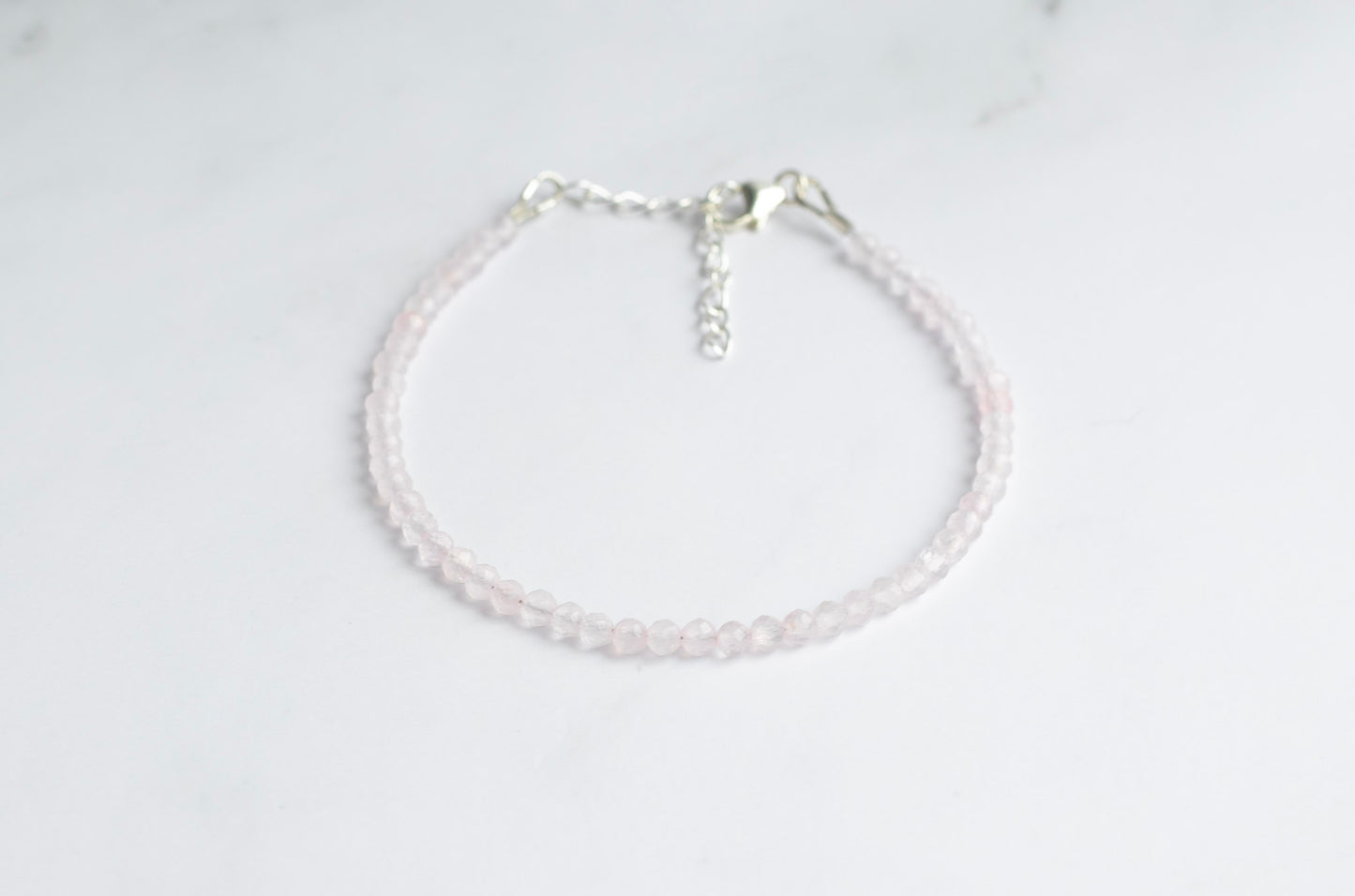 Rose Quartz Gemstone Bracelet