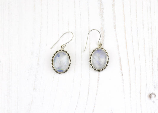 Moonstone Sterling Silver Earring