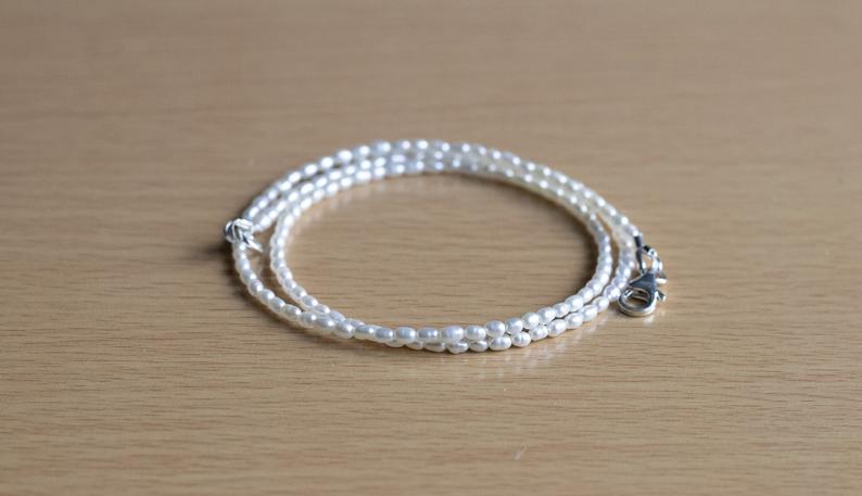 Freshwater Pearl Necklace White