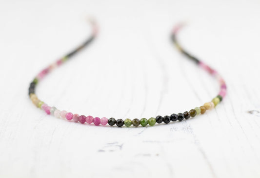 Tourmaline Beaded Necklace