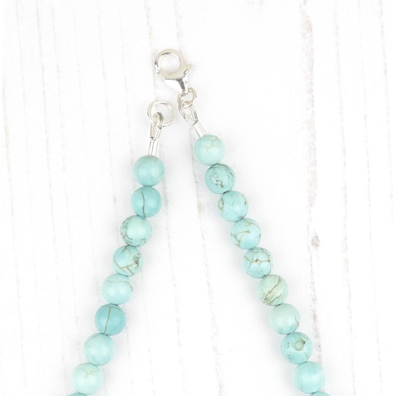 Turquoise Beaded Necklace